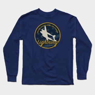 WW2 P-38 Lightning Patch Long Sleeve T-Shirt